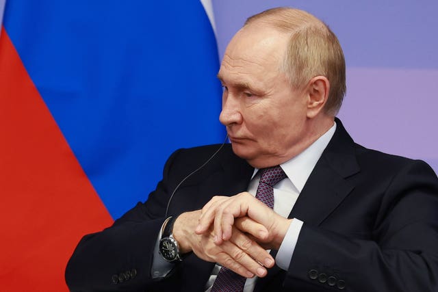 Russian President Vladimir Putin 