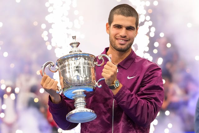 Carlos Alcaraz won the US Open on Sunday 