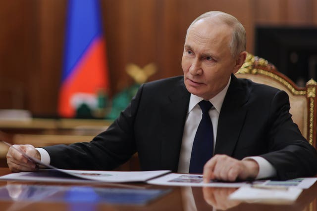 Russian President Vladimir Putin