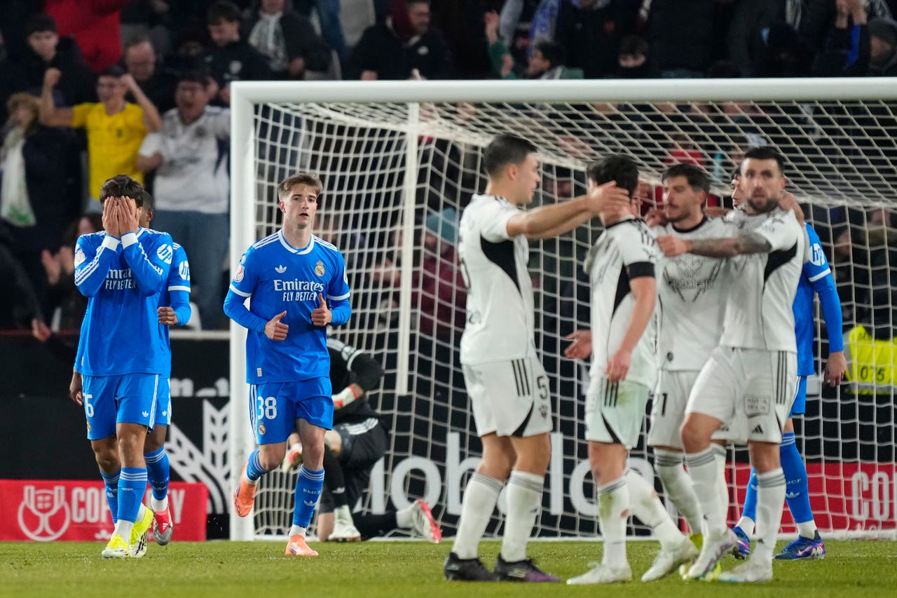 Real Madrid dumped out by second-tier Albacete in Arbeloa’s first match ...