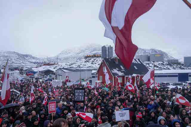 Greenland US Protest