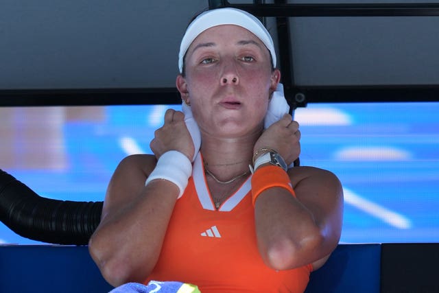 Jessica Pegula, pictured, will face Madison Keys in the next round