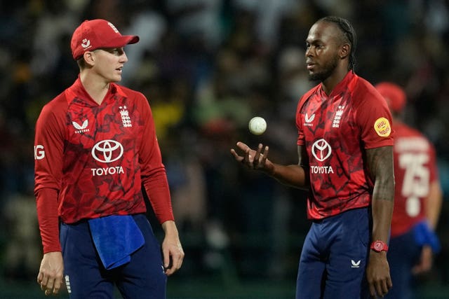 Jofra Archer and Harry Brook