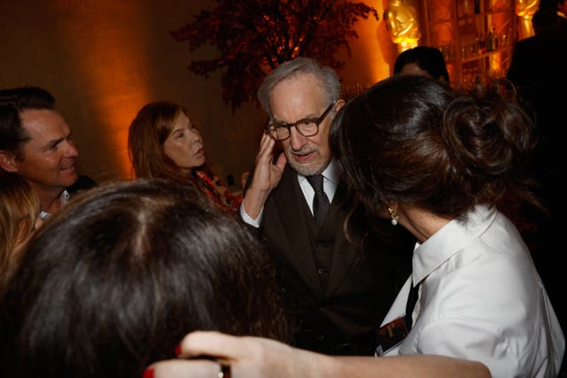 Steven Spielberg meets and greets