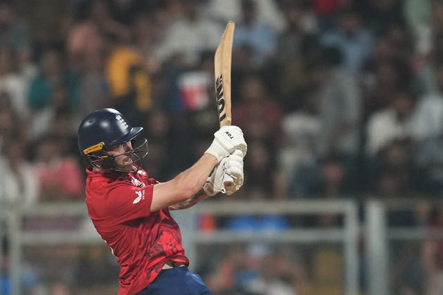 Phil Salt batting for England