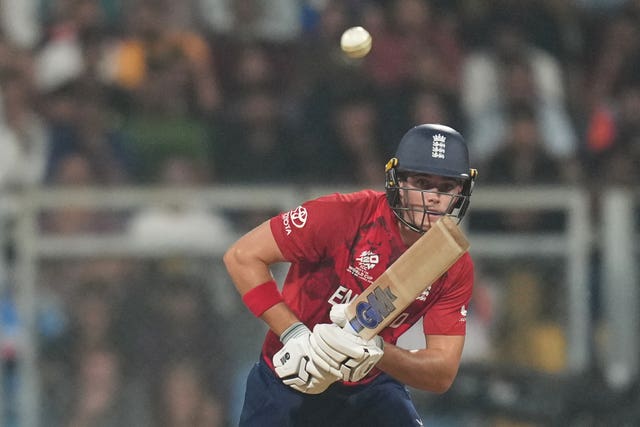 Jacob Bethell bats for England