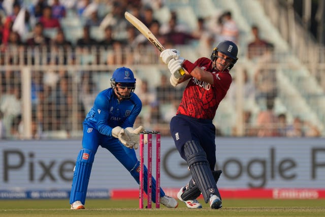 Sam Curran bats for England