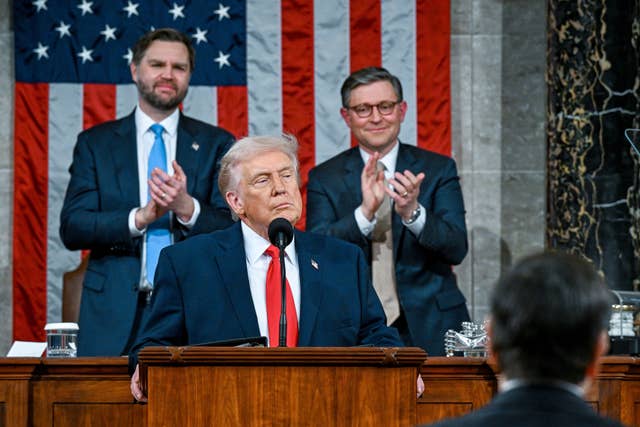 President Donald Trump delivers the State of the Union