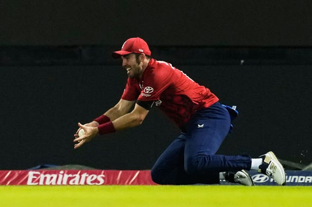 Jamie Overton takes a catch