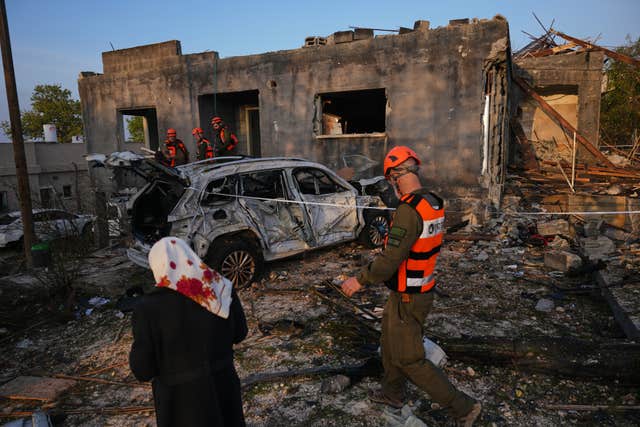 APTOPIX Israel Iran US