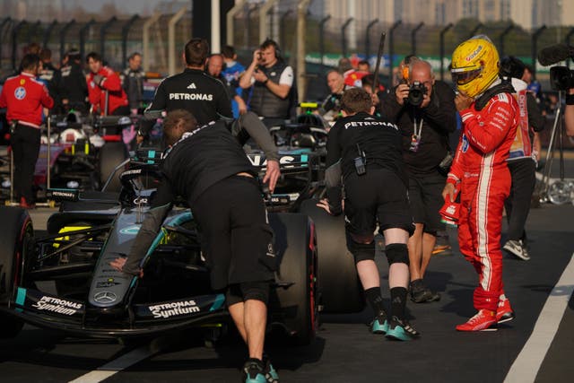China F1 GP Auto Racing