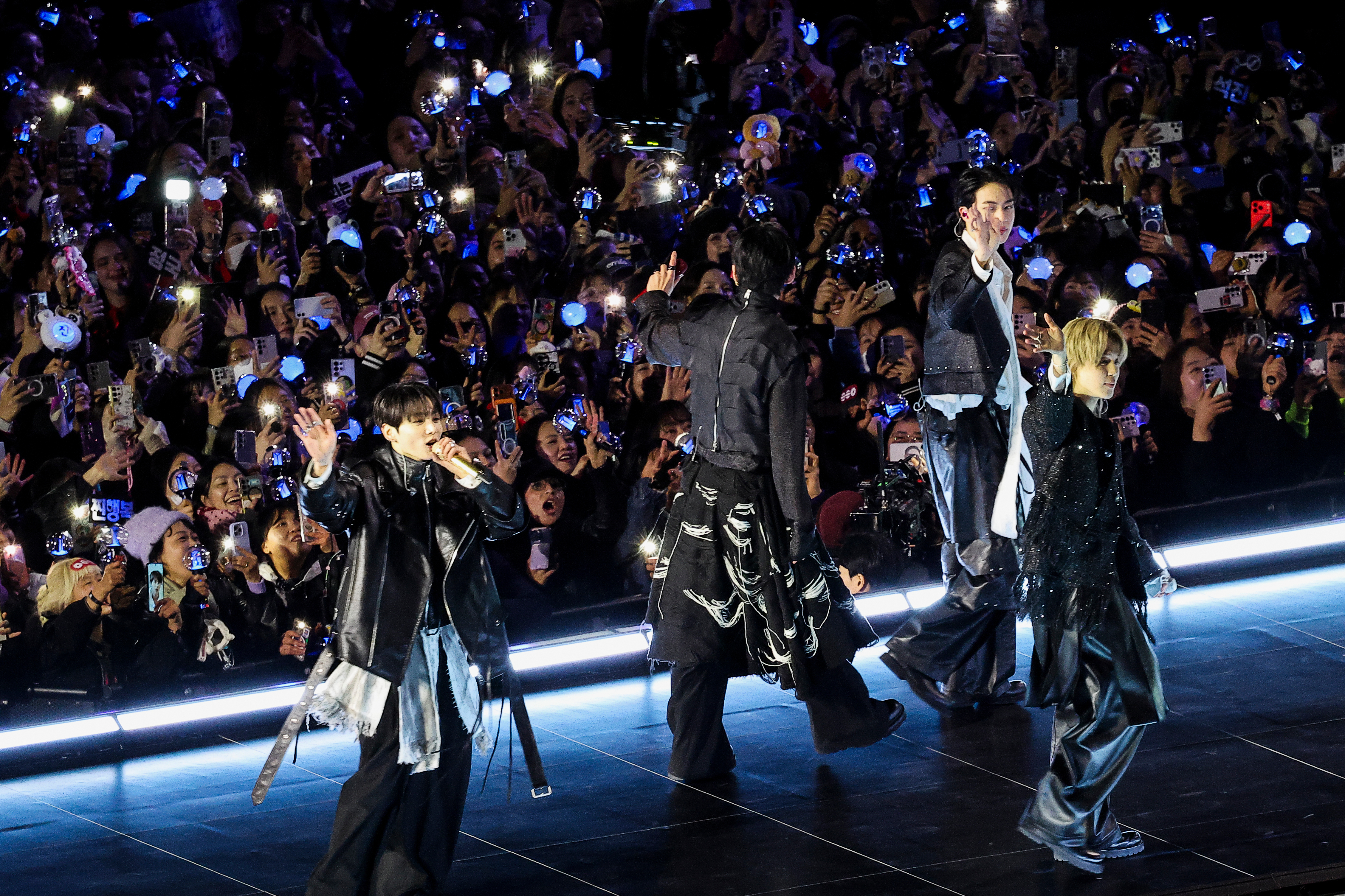 K-pop stars BTS return with comeback concert in Seoul after four