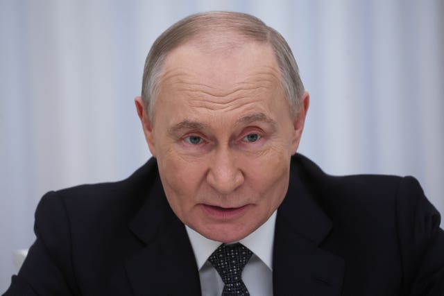 Russian President Vladimir Putin