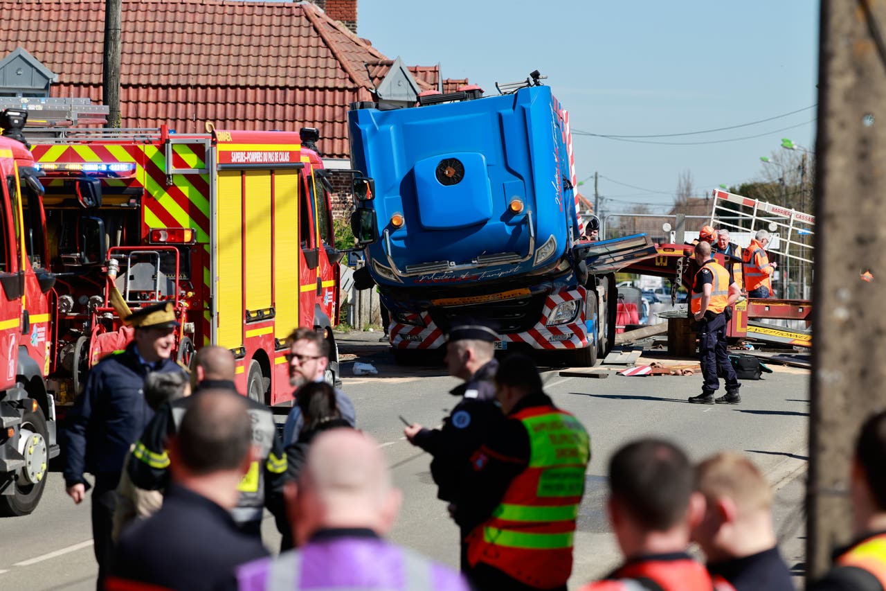 French train driver killed and 16 injured in level-crossing crash | The ...