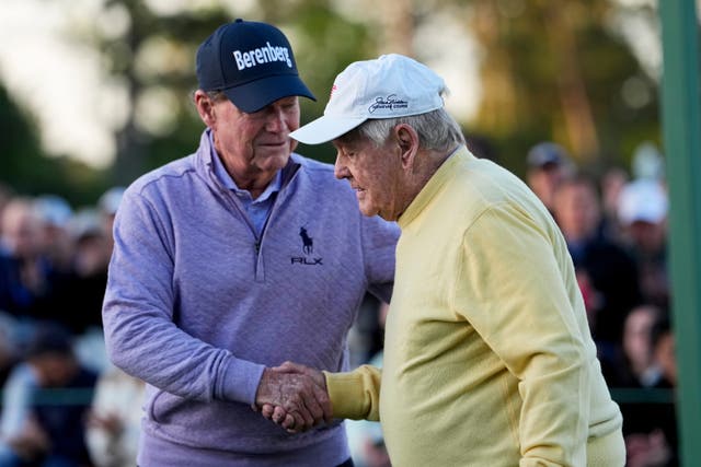 Tom Watson and Jack Nicklaus