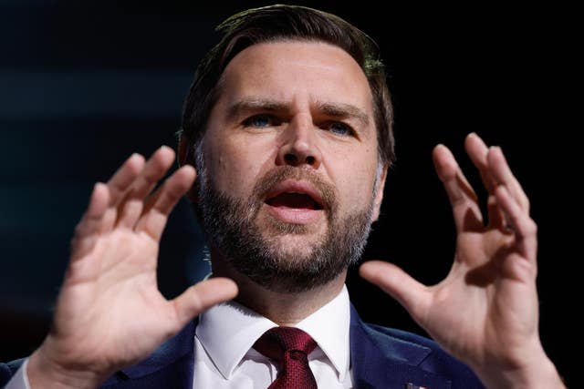 US Vice President JD Vance 
