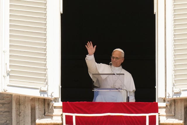 Pope Leo at the Vatican