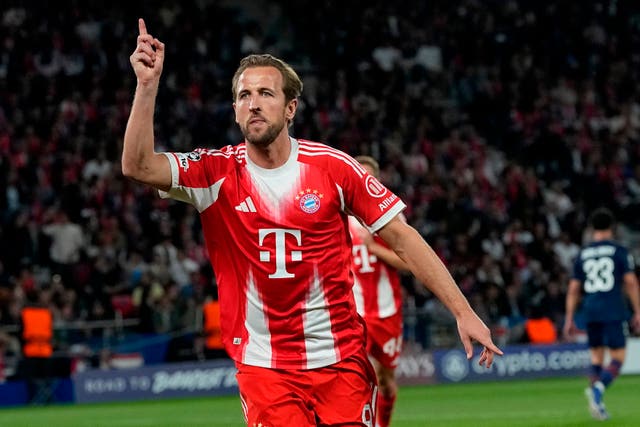 Bayern’s Harry Kane scored