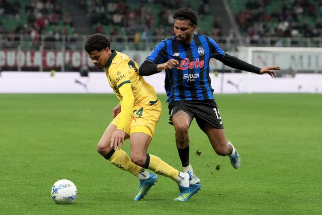 Atalanta’s Ederson in action
