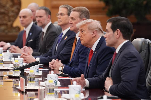 APTOPIX China Trump