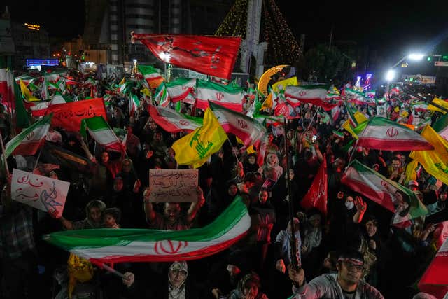 Israel and Iran exchange strikes after Beirut attack, in photos