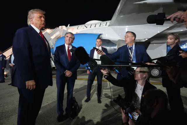Trump says pilots are fine after US helicopter crashes near Strait of ...