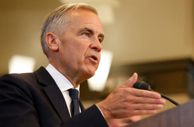 Prime Minister Mark Carney speaks about Canada’s response to new US tariffs