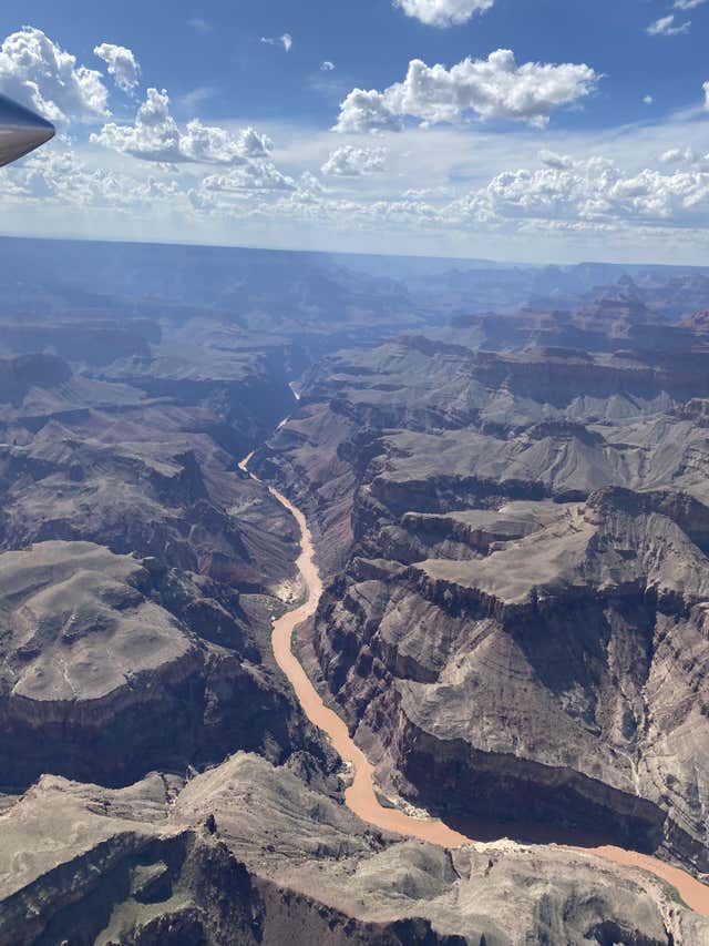 The Grand Canyon National Park in northern Arizona 