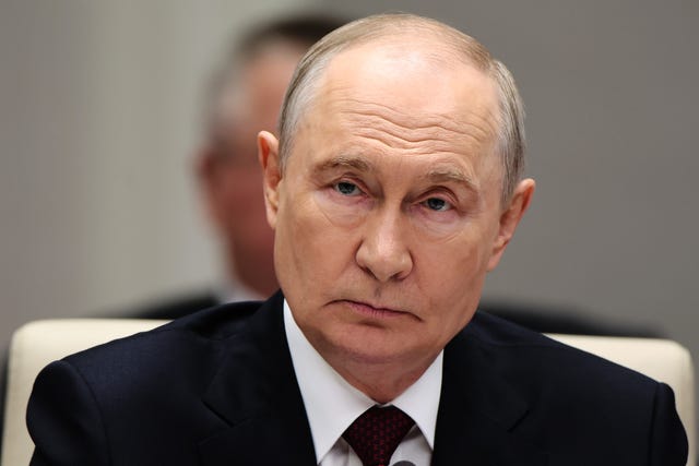 Russian President Vladimir Putin attends the Shanghai Cooperation Organization (SCO) summit in Bishkek, Kyrgyzstan