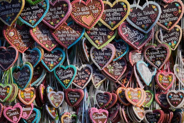 Ginger bread hearts 