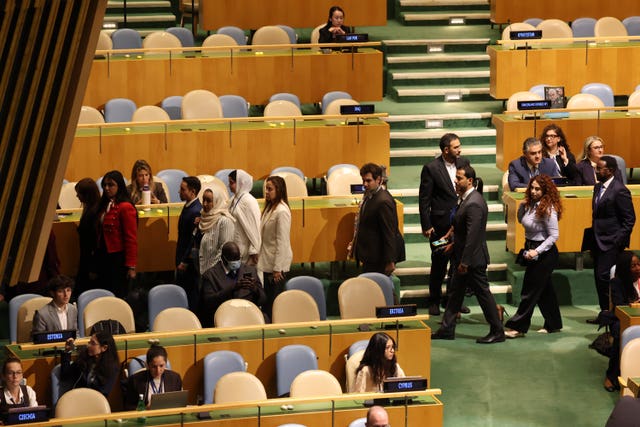 UN General Assembly Israel