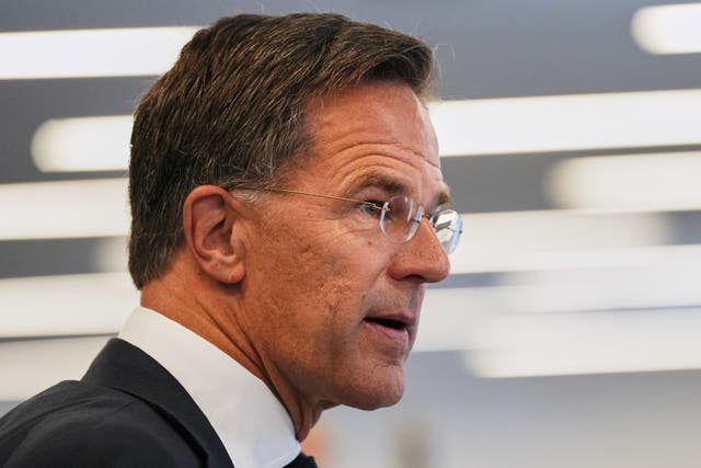 Secretary General of NATO Mark Rutte