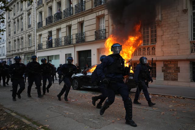 France School Protests