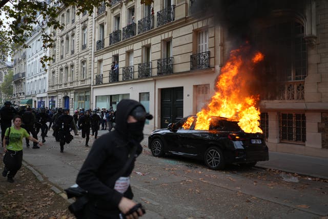 APTOPIX France School Protests