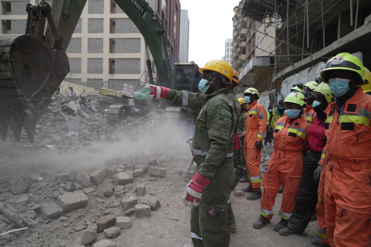 Many feared trapped as tall building collapses in Kenya’s capital ...