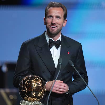 Harry Kane describes Ballon d’Or win as a ‘dream come true’ then eyes repeat win