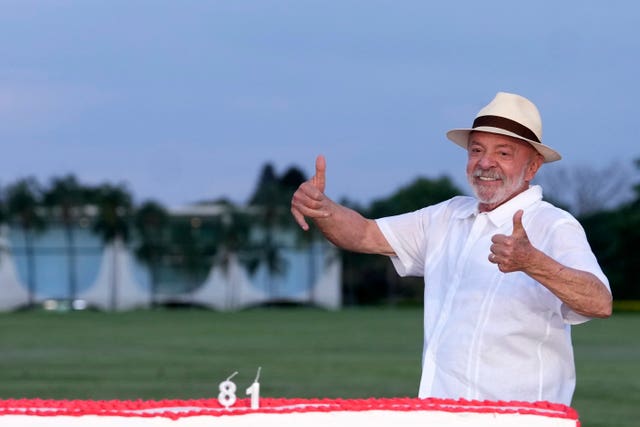 Brazil Lula Birthday